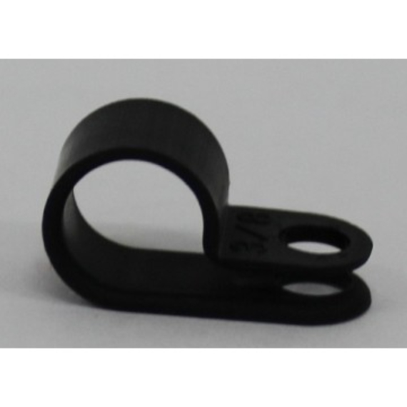 CLEARANCE - CABLE CLAMP BLACK DIA9.5MM 100PCS/PKT